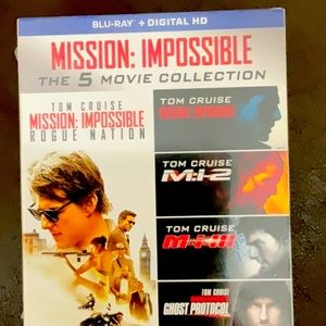 Mission IMPOSSIBLE 5 MOVIE collection (unopened)